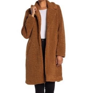 Max Studio Faux Fur Teddy Coat, Sienna M